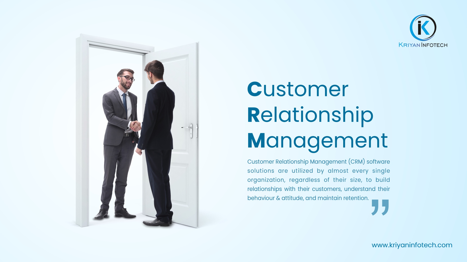 What is CRM software development?